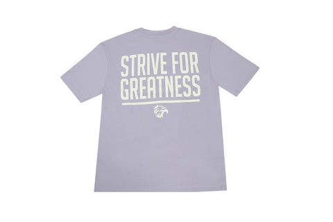 Oversized-Light Grey T-Shirt