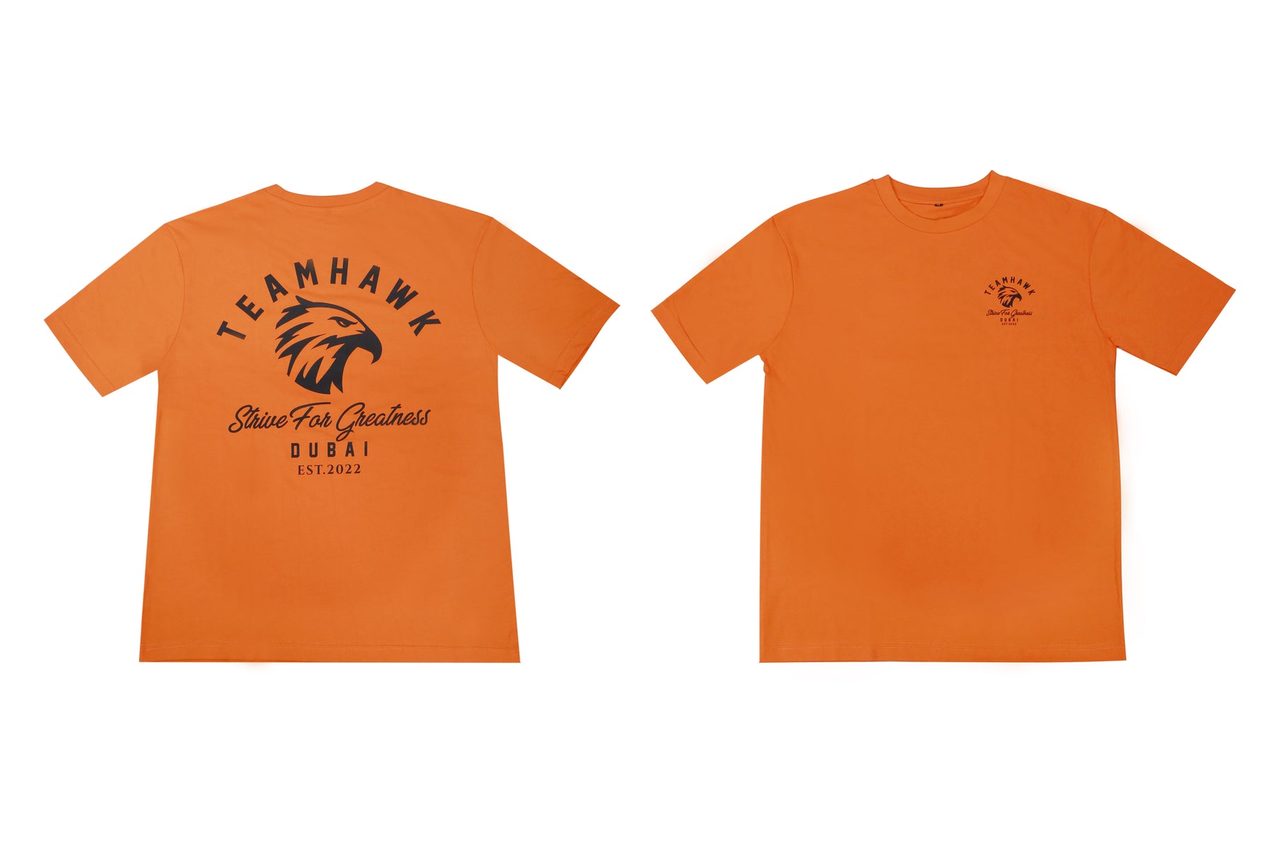 Save The Duck Outlet: cotton T-shirt with big print - Orange